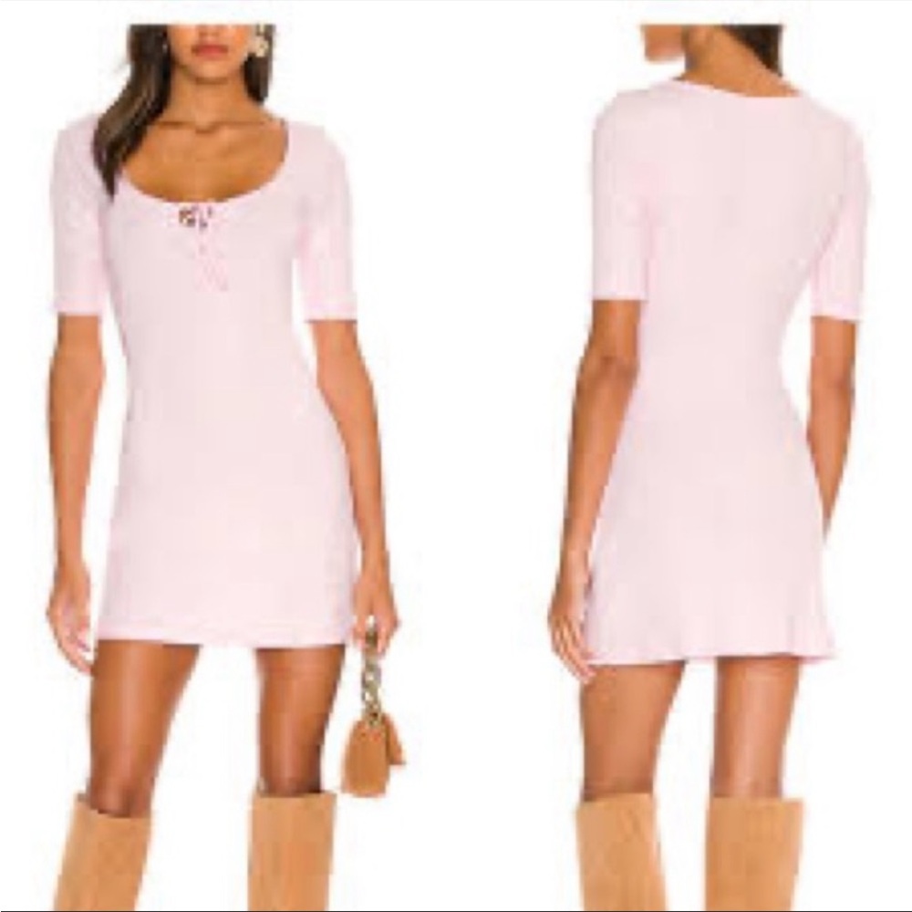 Lovers + friends JAYZLEN pink dress, NWT, size XXS